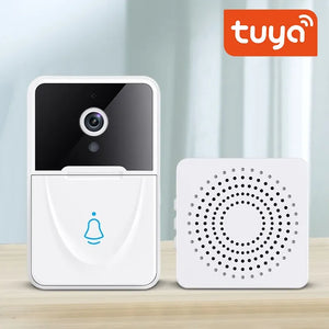 X3 Tuya 1080P Smart Doorbell Camera with Night Vision - Topdealskarrt - 1080p Point And Shoot Camera