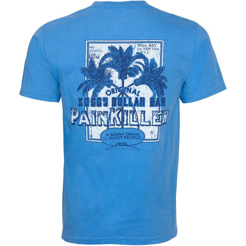 Distressed Painkiller Short Sleeve T-Shirt – Soggy Dollar