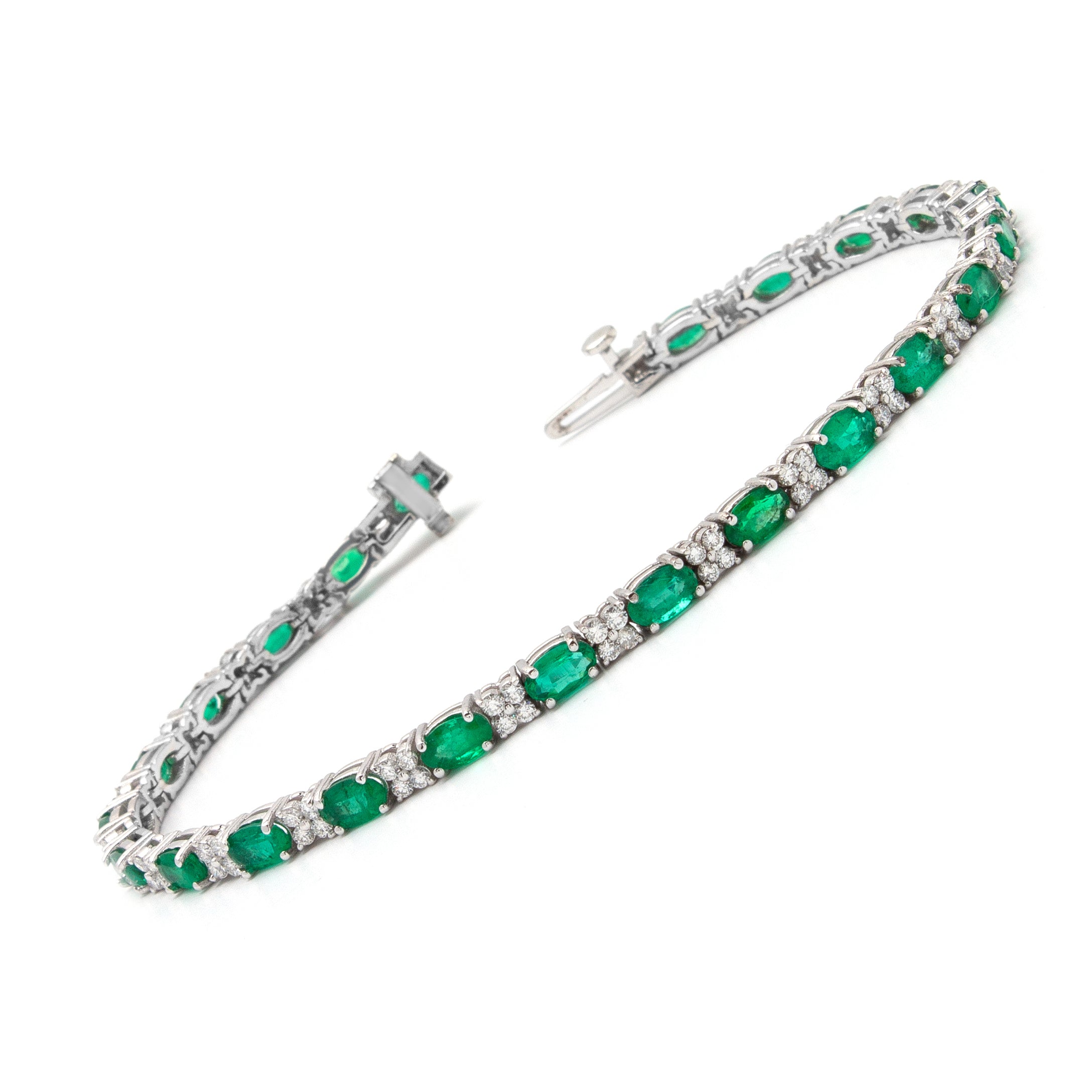 Emerald & Diamond Bracelet | Inter-Continental Jewelers