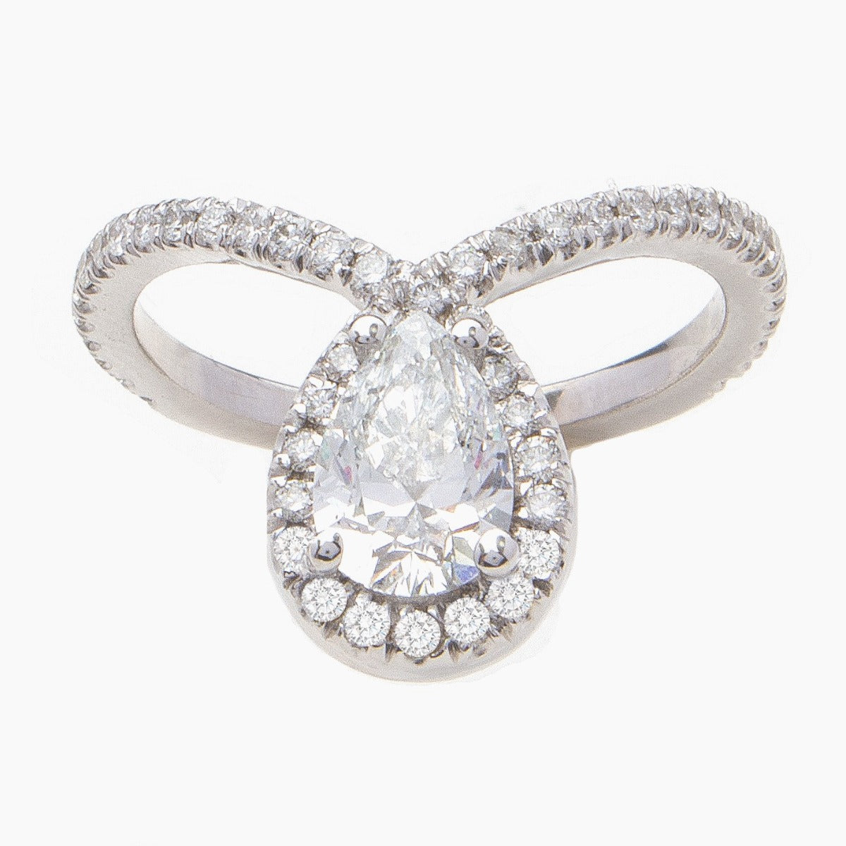 Regal Custom Design Diamond Engagement Ring