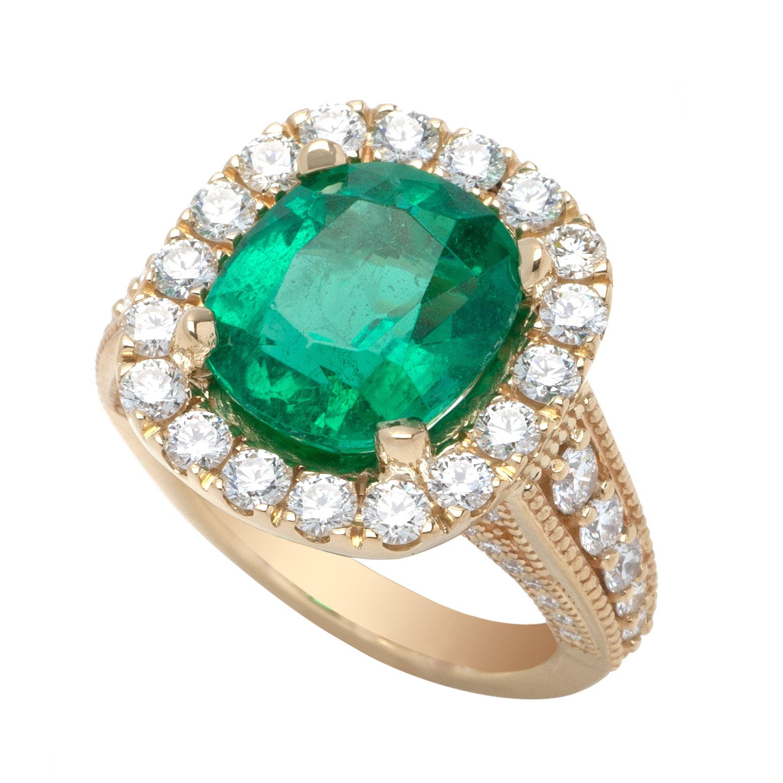 Breathtaking Emerald Ring | Inter-Continental Jewelers