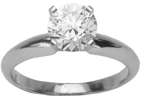 The White Gold Engagement Ring