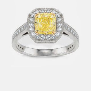 Yellow Diamond Rings