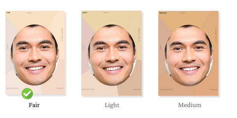 Henry Golding Skin Undertone Test