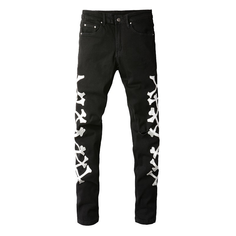 Off-White™ - Diag Tab Slim Jeans | HBX - Globally Curated Fashion and  Lifestyle by Hypebeast