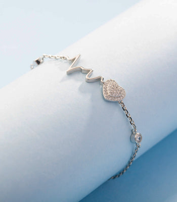 Pearl Gemstone Beautiful Bracelet 925 Sterling Silver Handmade Jewelry  SJWBR-335 at Rs 95/gram | Sterling Silver Bracelets in Jaipur | ID:  18303038055