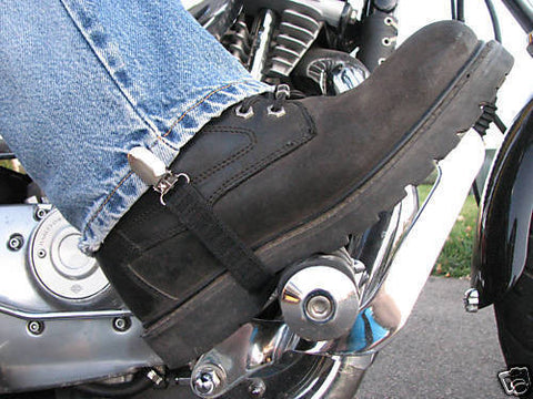 motorcycle boot straps