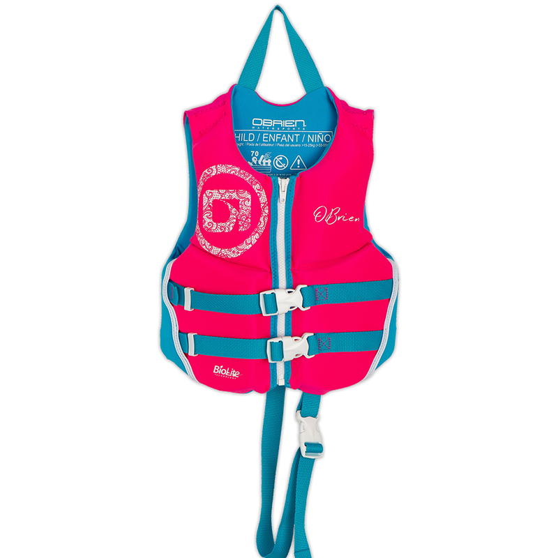 Picture of O'Brien Traditional Child Life Jacket - Pink