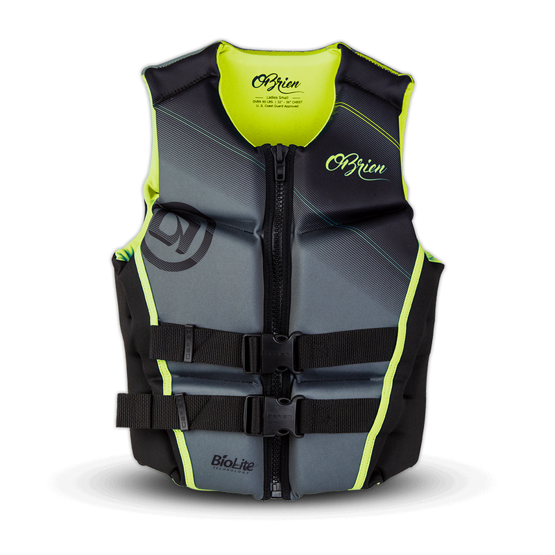 Picture of O'Brien Women's Flex V-Back LTD Life Jacket - Yellow