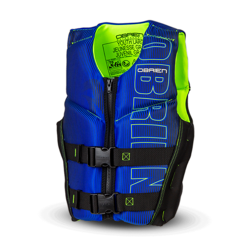 Picture of O'Brien Youth Flex V-Back Life Jackets - Blue