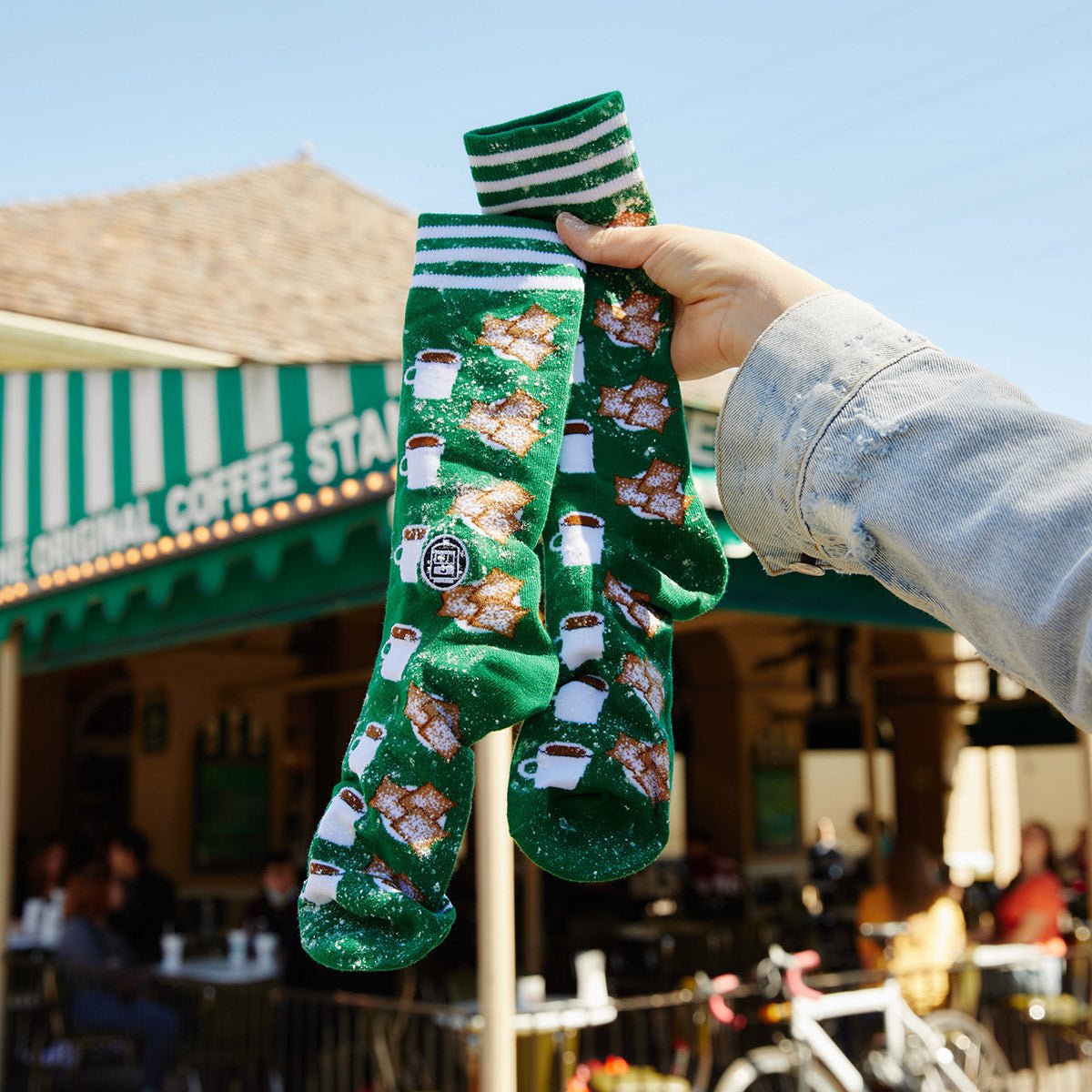 Bonfolk Fleur de Lis Socks