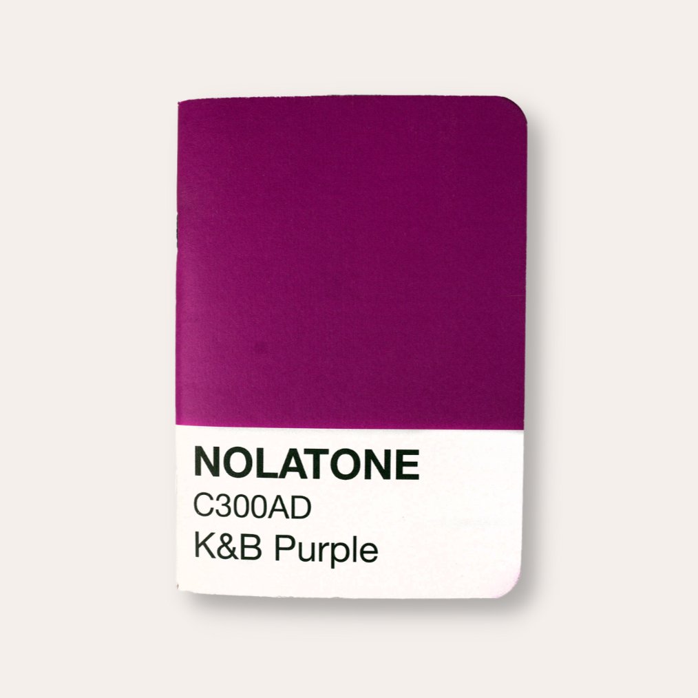 NOLATONE Notebook : K&B Purple