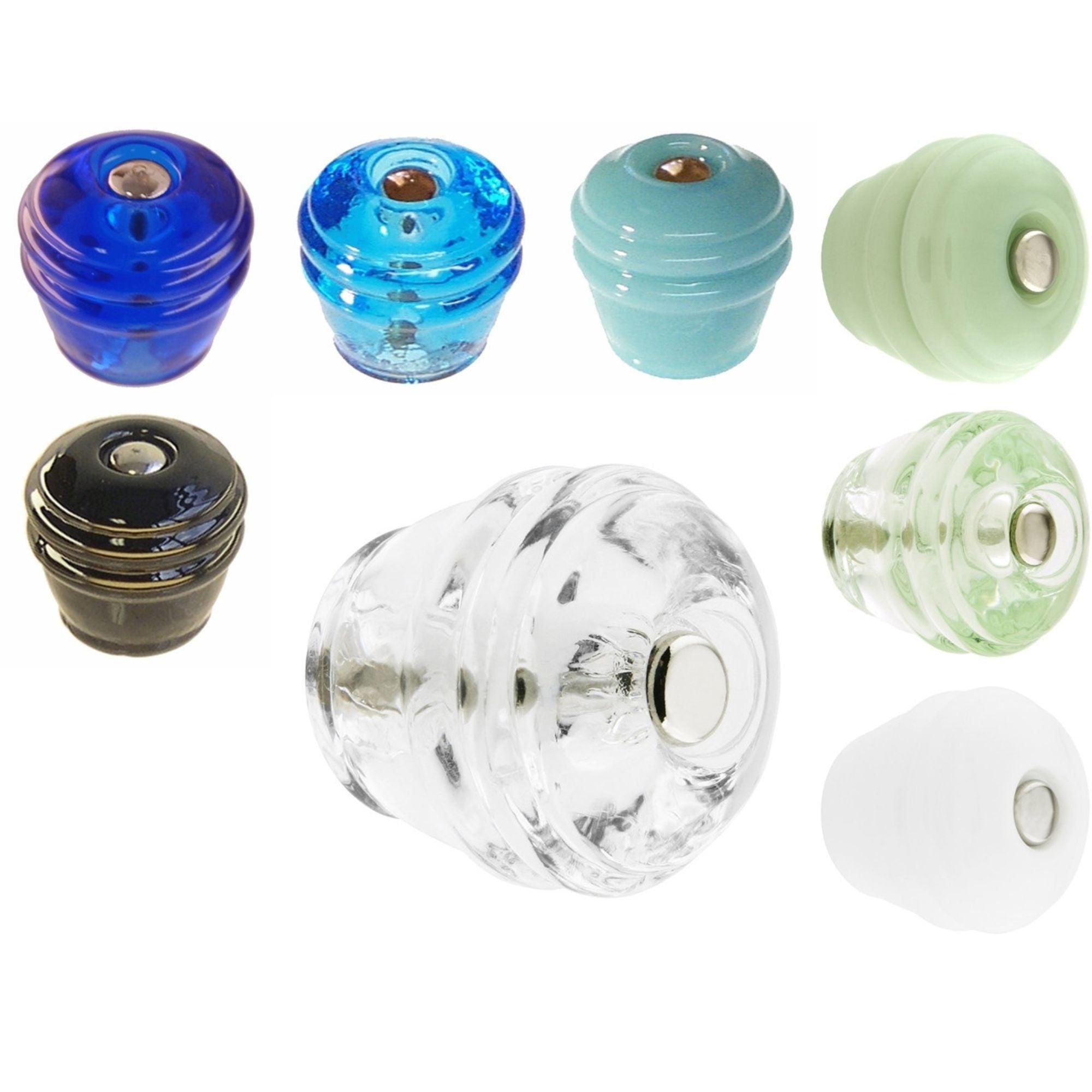 Glass Knob, Art Deco Style