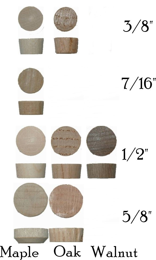 Fluted Wooden Dowel Pins – Restoration Supplies