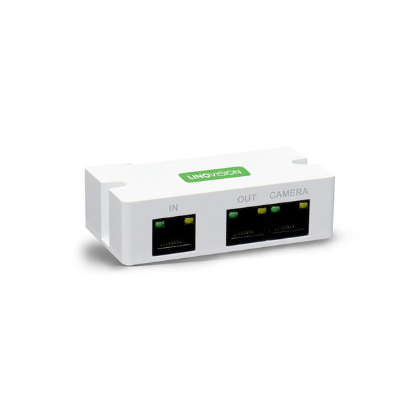 LINOVISION PoE+Ethernet Over Coax (EOC) Converter, Analog to IP