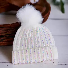 Rhinestone Toddler Beanies