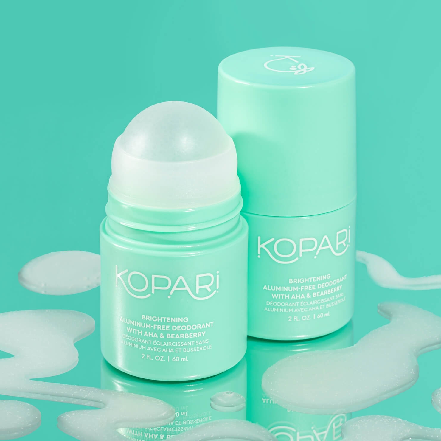 Brightening Roll Deodorant with AHA & Bearberry – Kopari