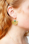 "Unnamed" Green Onyx Earrings