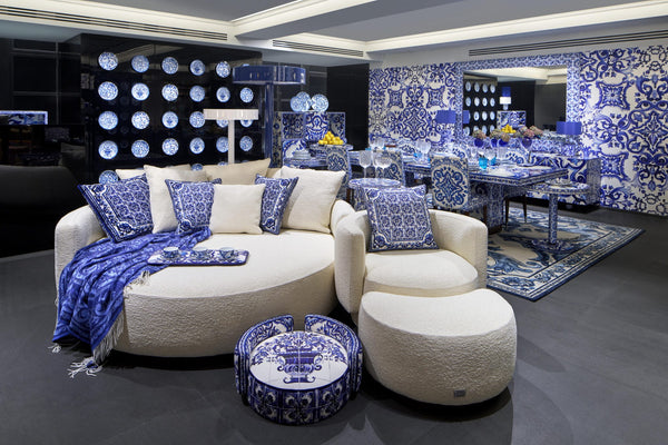 Dolce&Gabbana Casa -Harrods- Blu mediterraneo