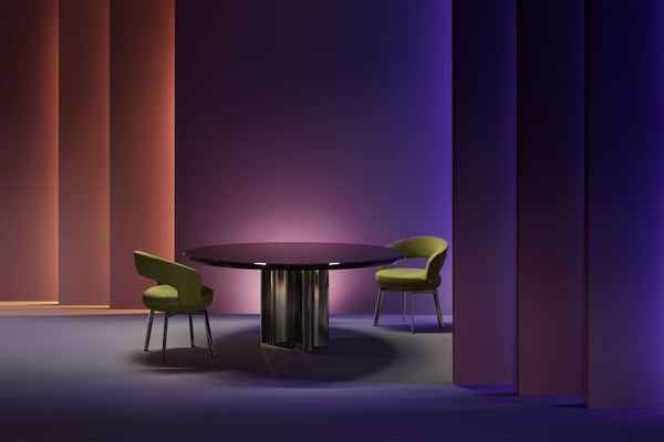 Luxence luxury living - Pavillon table and Martha-chairs