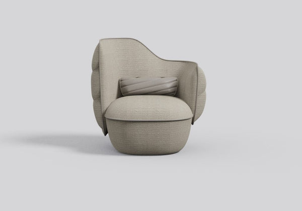 Trussardi Casa - Nebula armchair white