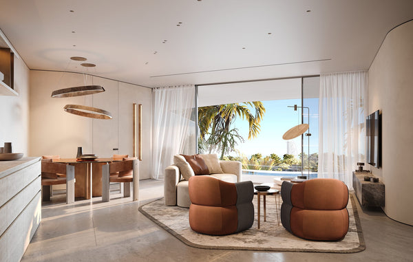 Trussardi Residences Dubai - Living Room 2