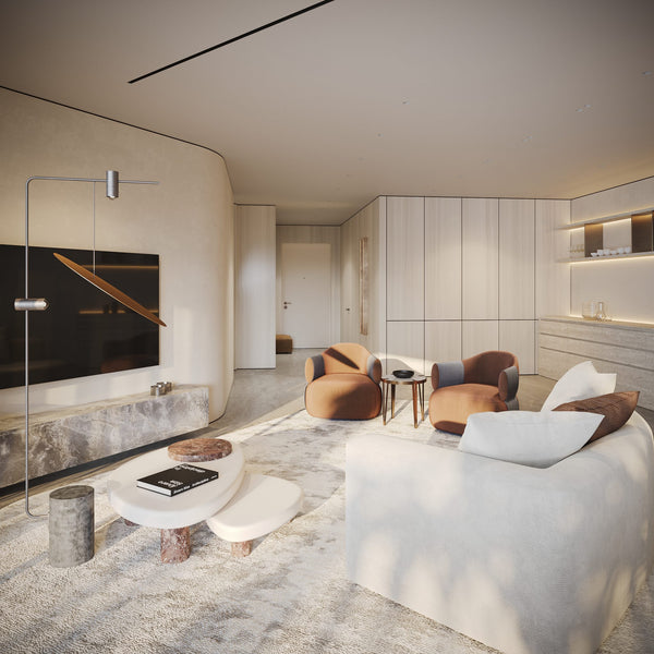Trussardi Residences Dubai - Living room
