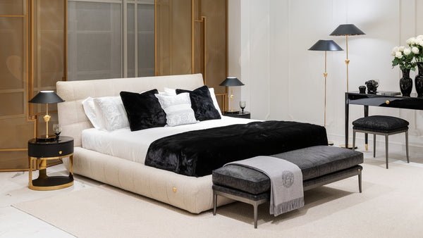 Versace Home - Corner in Harrods - bed and bedroom accessories