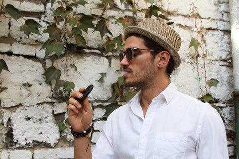 vaping dry herb vaporizer