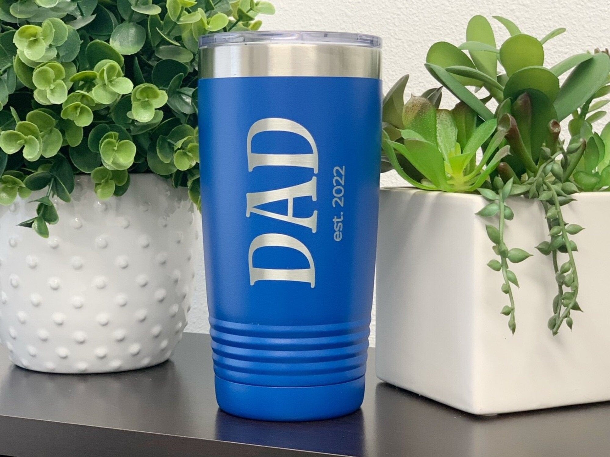Best Dad Ever - Personalized Laser Engraved Tumbler - Gift For Dad -  Pawfect House ™