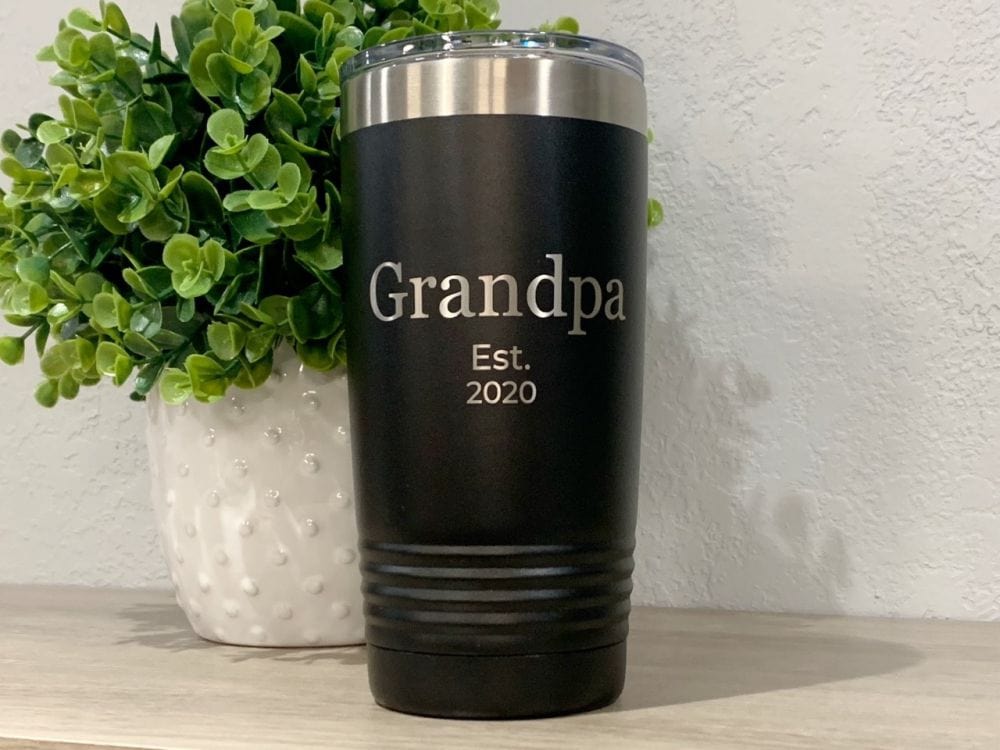 Personalized Grandpa Gift 20ozTumbler
