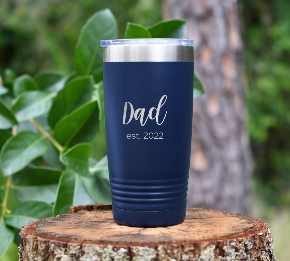 (Up to 4 Kids) Papa Bear The Most Powerful And Relentless Man Personalized  Father's Day Gift For Dad Stepdad From Daughter Bonus Dad Tumbler 20oz Insulated  Cup