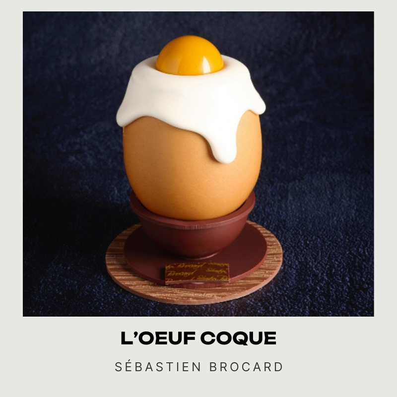 Boiled egg Sébastien Brocard