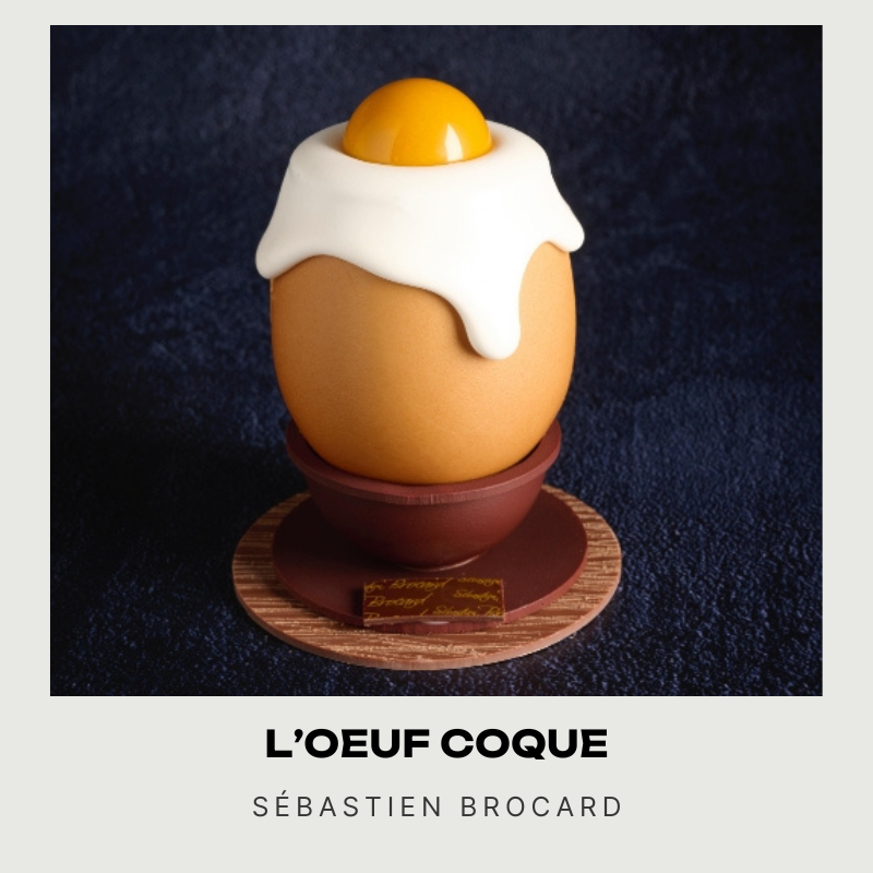 Œuf coque Sébastien Brocard