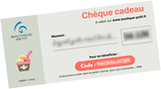 cheque cadeau