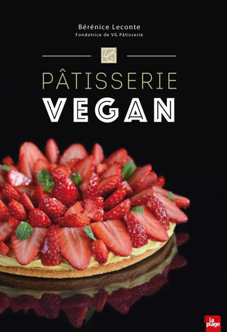 Livre de pâtisserie vegan Bérénice Leconte