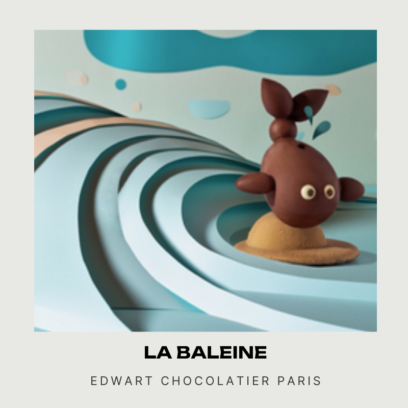 La baleine d'Edwart chocolatier Paris