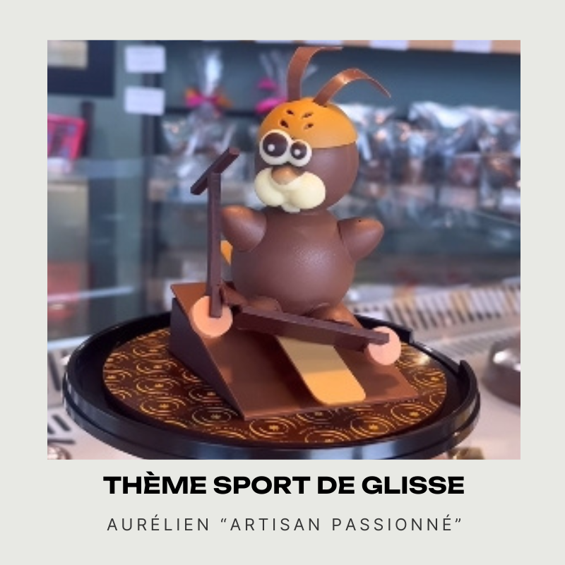 Sport de glisse par Aurélien artisan pâtissier