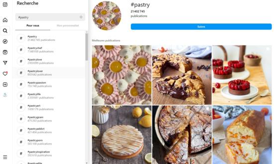 Resultados de #Pastelería en Instagram