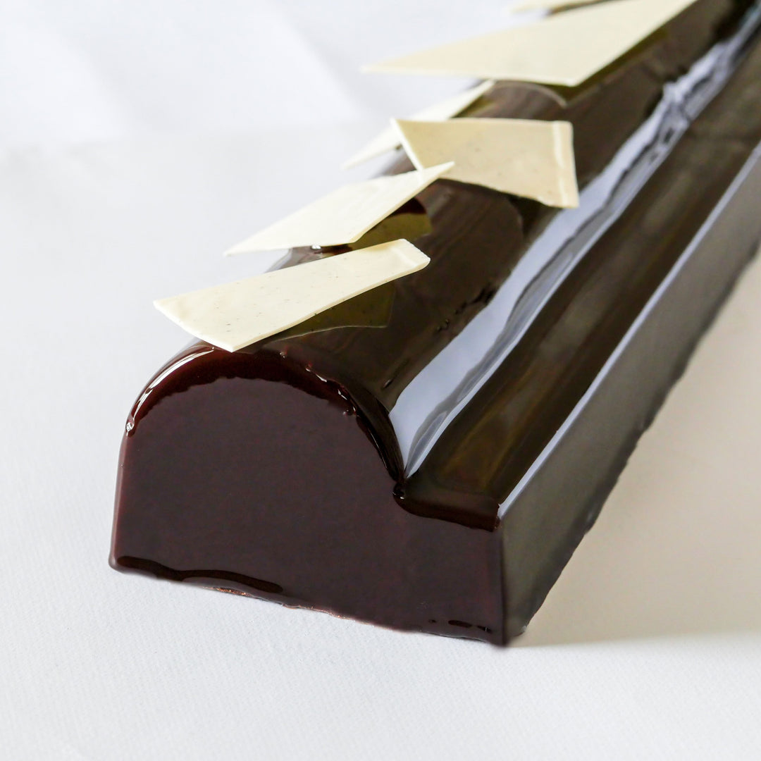 Moule à bûche pour pâtissier professionnel forme demi ronde