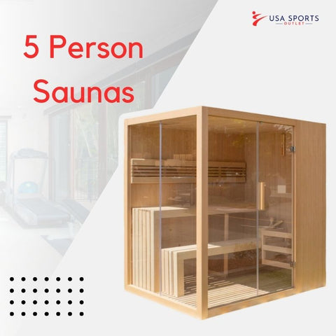 5 Person Saunas