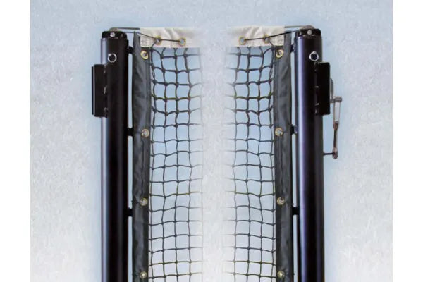 First Team Guardian Pickleball Post System installed on a court