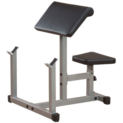 Body-Solid Powerline Preacher Curl Bench - Main product image in white background