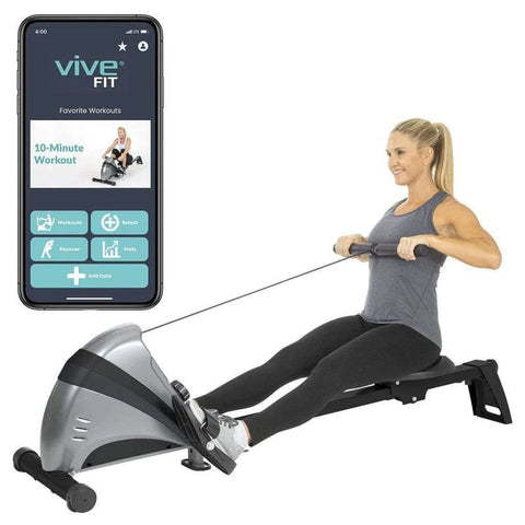 Vive Health Rowing Machine - Main product image in white background