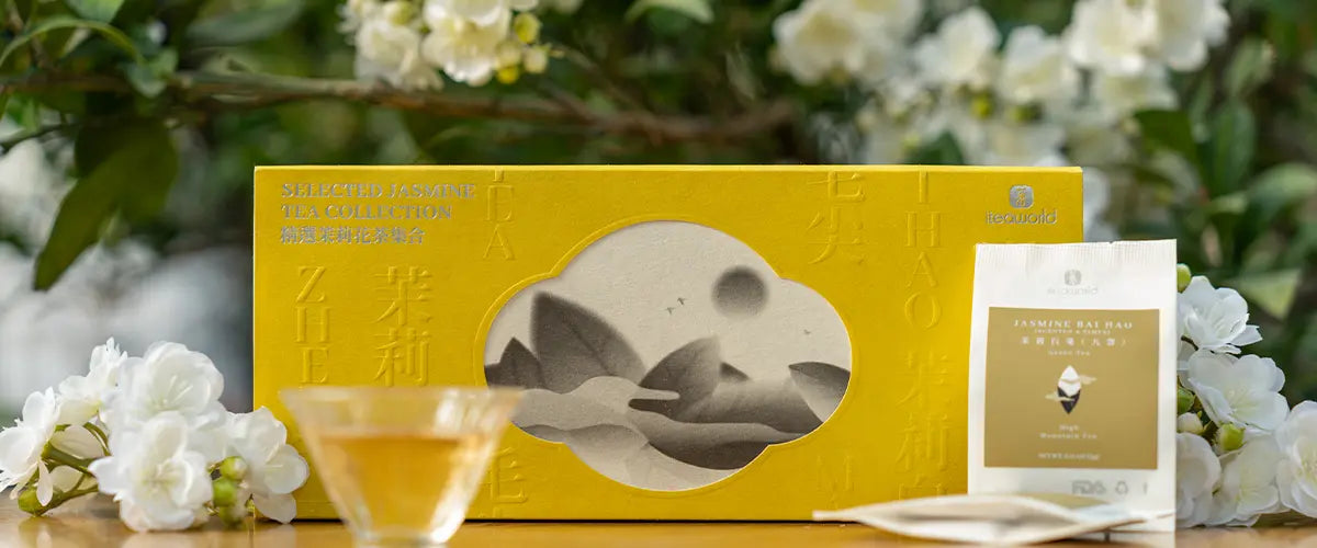 chinese jasmine tea sampler