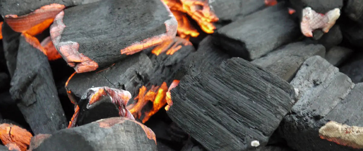 smoking fresh leaves with pine wood