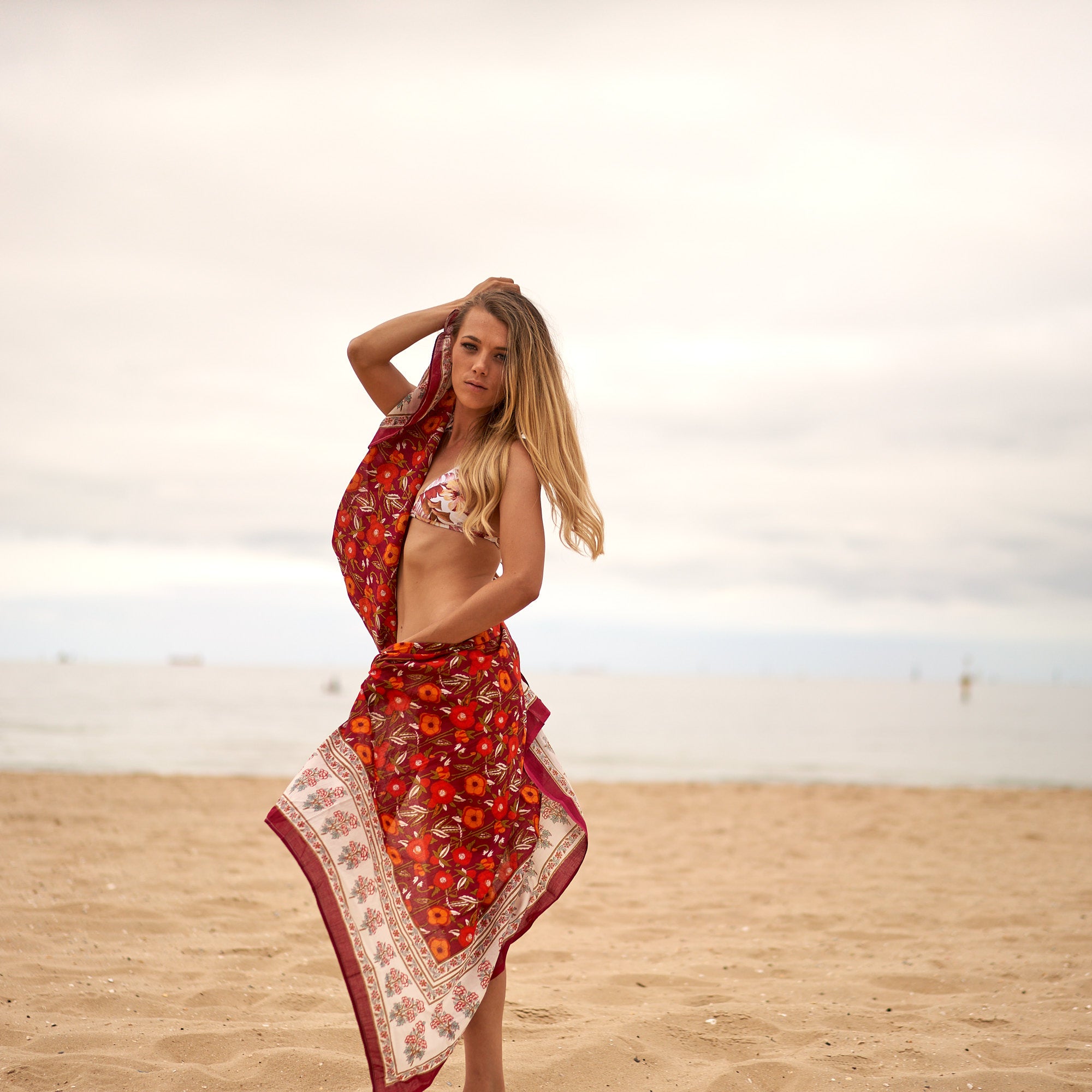 Soak Up the Sunshine' 100% Cotton Sarong