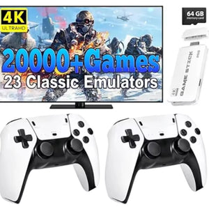 M15 4K Handheld Video Game Console 64G 20000+ Retro Games Wireless - iTech Direct LLC