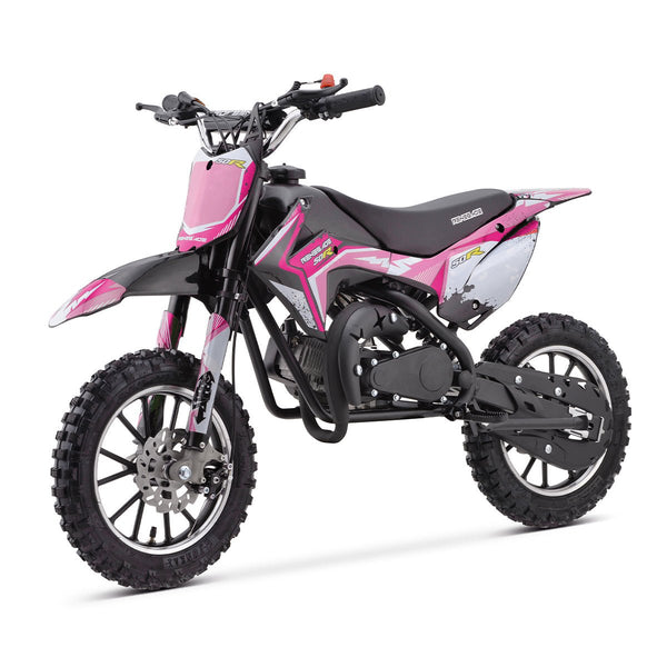 pink motocross bike