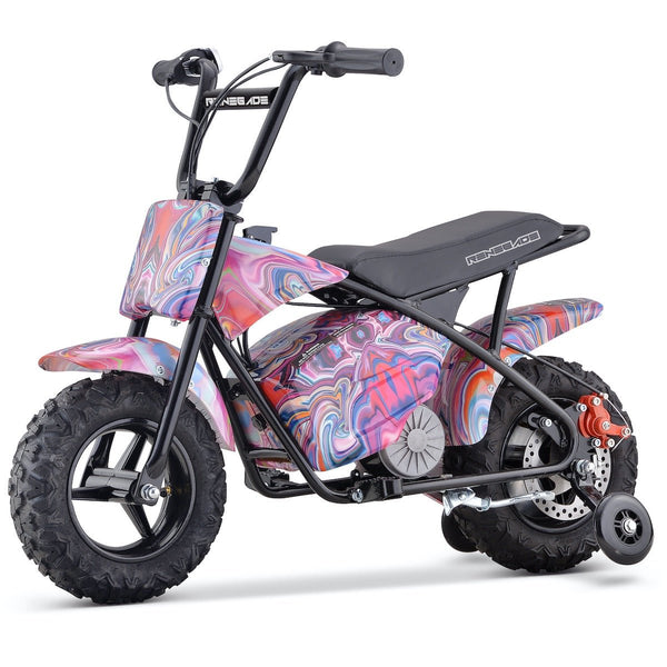 Motoworks 125cc Petrol Powered 4-Stroke Kids Dirt Bike - Red